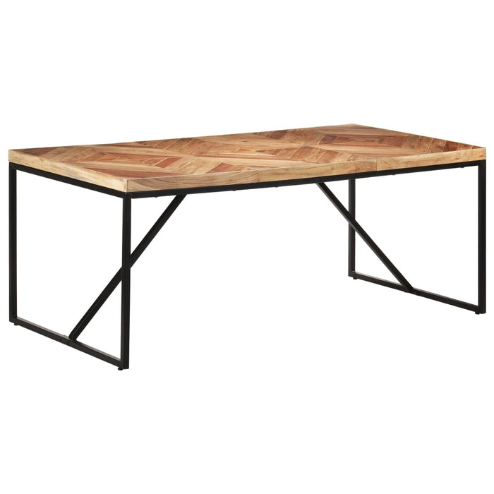 Esstisch Lungard 180x90x76 cm Akazie und Mango Massivholz