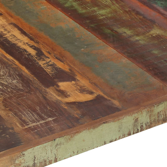 Couchtisch 140x140x40 cm Recyceltes Massivholz