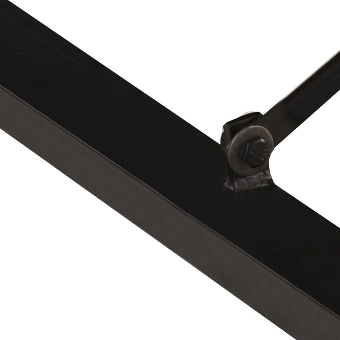 Couchtisch 180x90x40 cm Massivholz mit Palisander-Finish