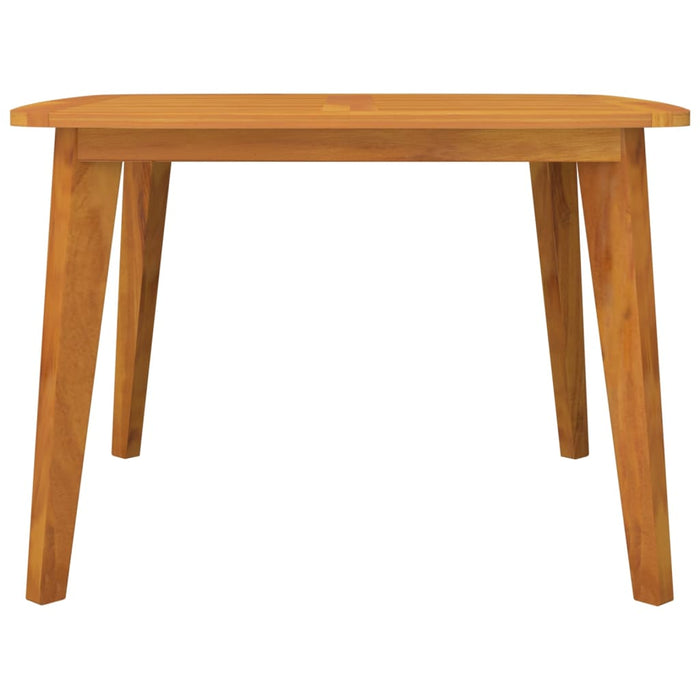 Garden table 110x110x75 cm solid acacia wood