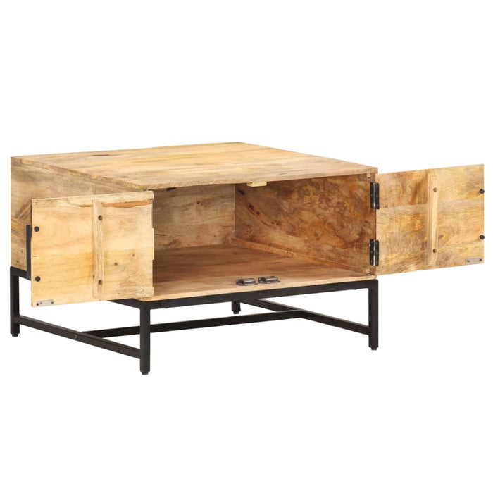 Coffee table 67x67x45 cm mango solid wood