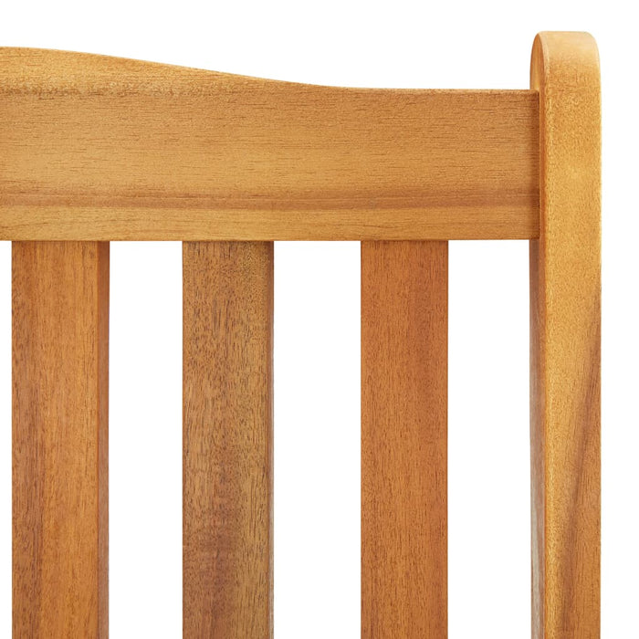 Rocking chair solid acacia wood