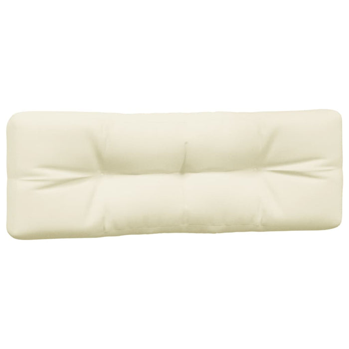 Pallet cushion 2 pieces. Cream fabric
