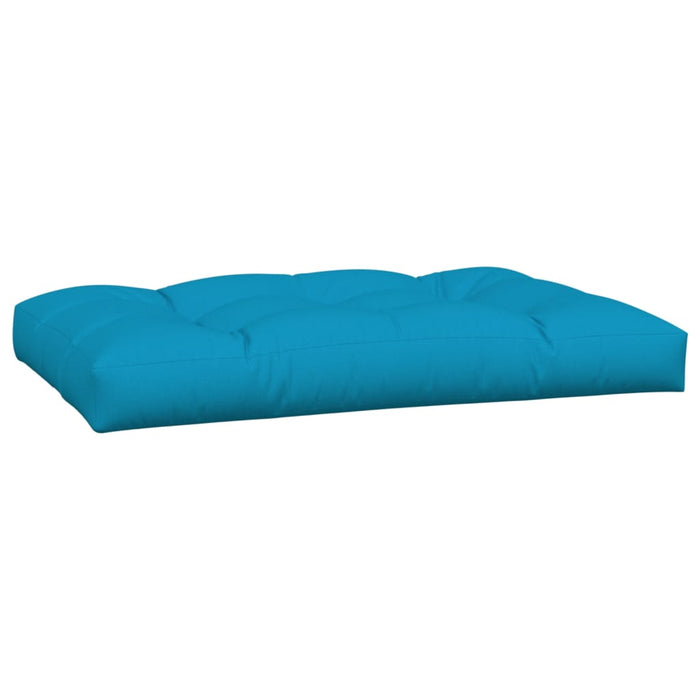 Pallet cushion 2 pieces. Blue fabric