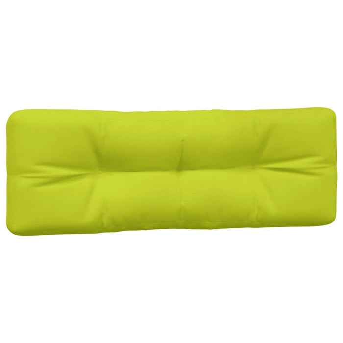 Pallet cushion 5 pieces. Light green fabric