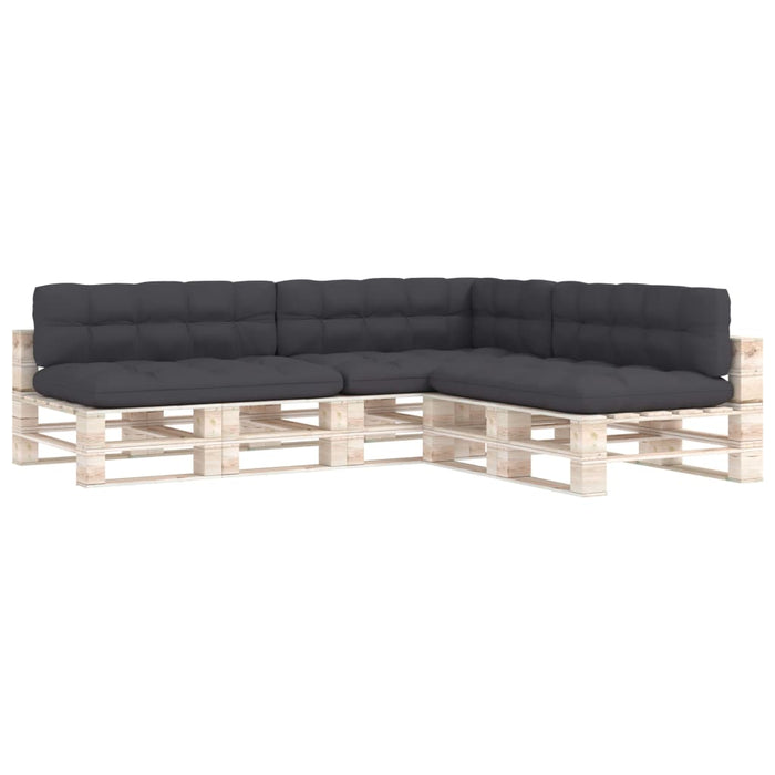 Palettensofa-Auflagen 7 Stk. Anthrazit