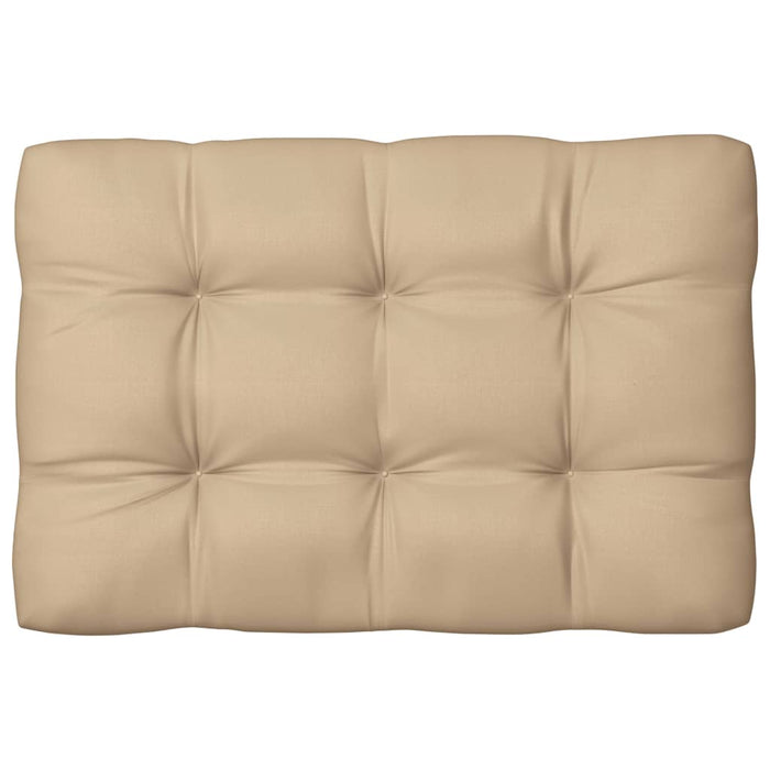 Pallet sofa cushions 7 pieces beige