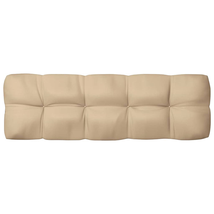 Pallet sofa cushions 7 pieces beige