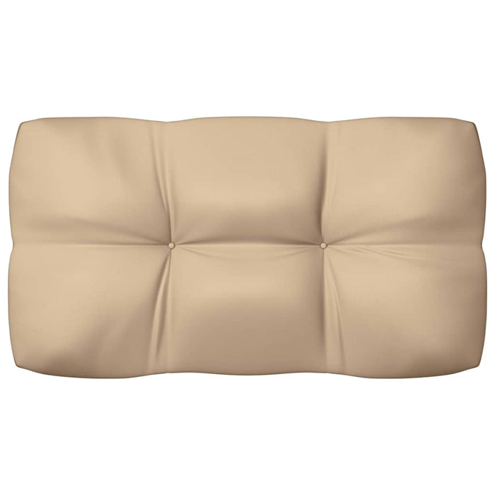 Pallet sofa cushions 7 pieces beige