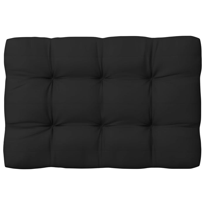 Pallet sofa cushions 7 pcs. Black