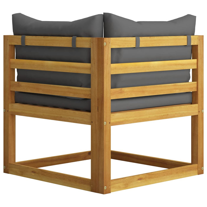 Garten-Lounge-Set Olivia-Ella mit Auflagen Massivholz Akazie