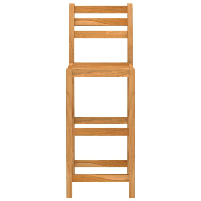 3-tlg. Gartenbar-Set Massivholz Akazie