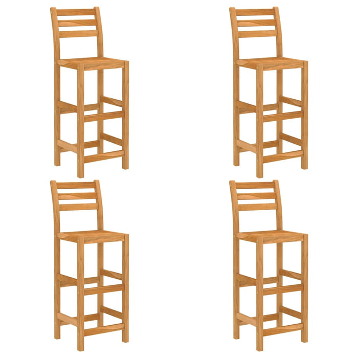 5-tlg. Gartenbar-Set Massivholz Akazie