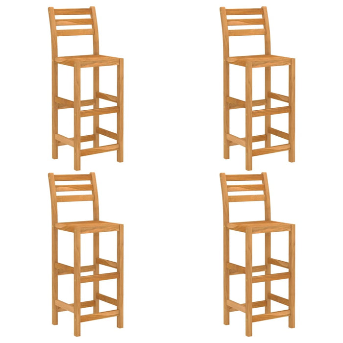 5-tlg. Gartenbar-Set Massivholz Akazie