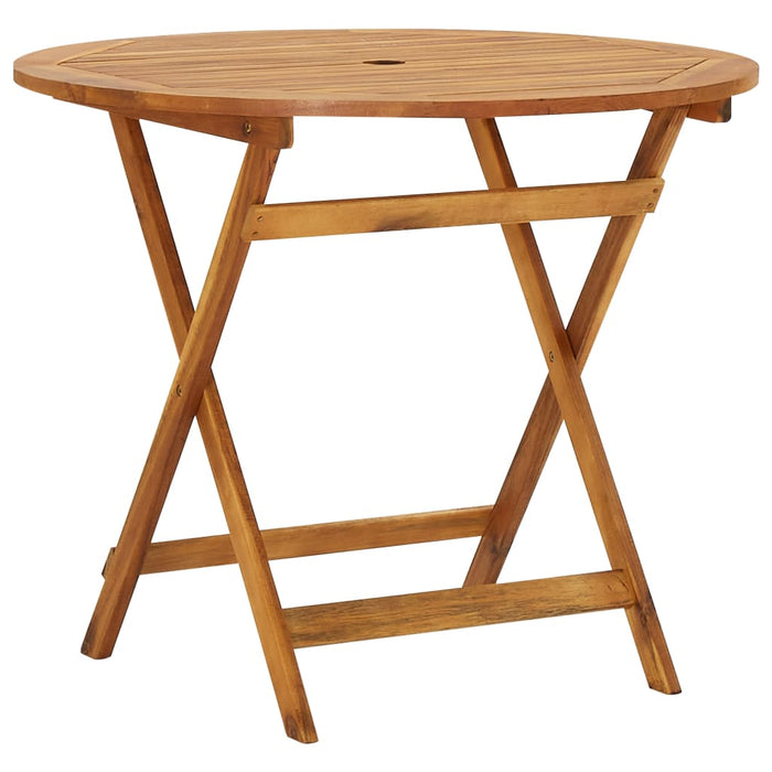 5-tlg. Garten-Essgruppe Klappbar Massivholz Akazie