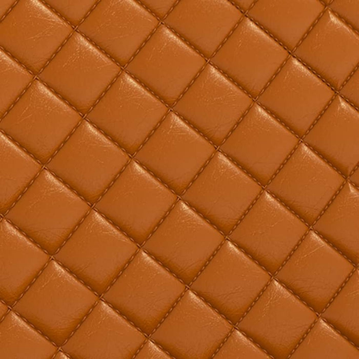 Freischwinger Braun Kunstleder