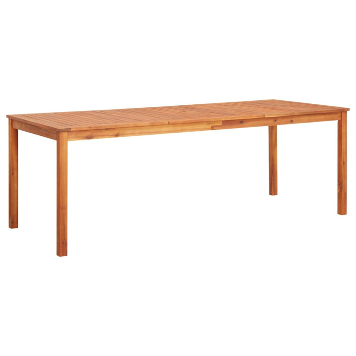 9-tlg. Garten-Essgruppe mit Kissen Massivholz Akazie