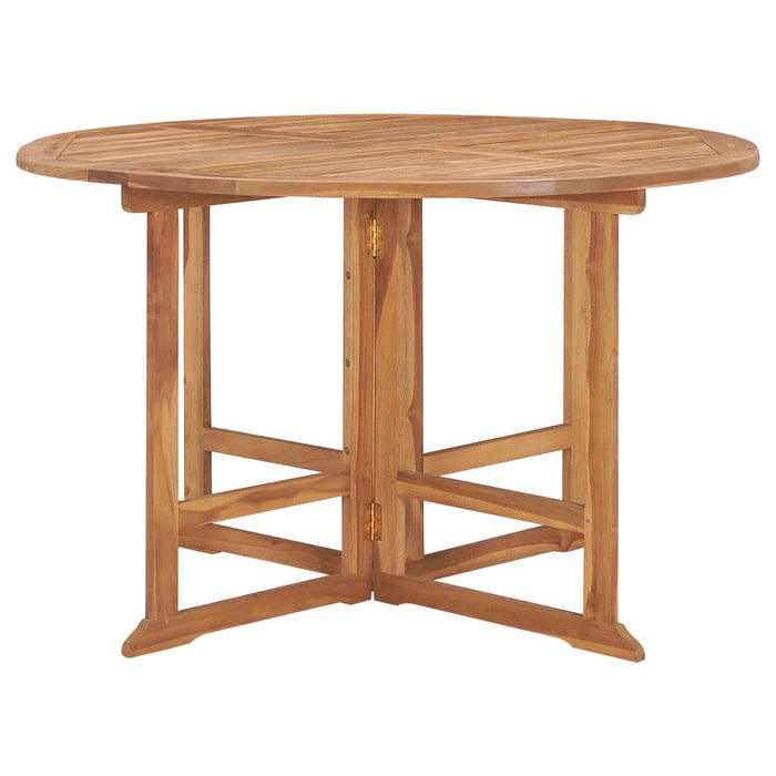 5-tlg. Garten-Essgruppe Klappbar Massivholz Teak