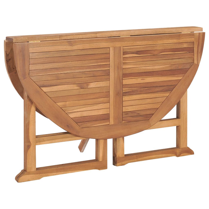 7-tlg. Garten-Essgruppe Klappbar Massivholz Teak