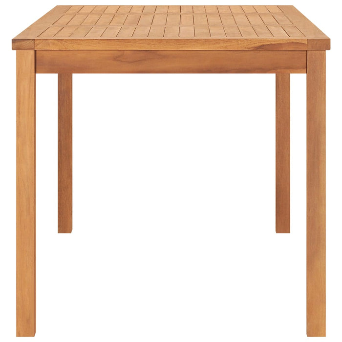 7-tlg. Garten-Essgruppe Massivholz Teak