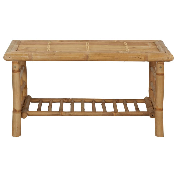 Garten-Lounge-Set Jordi mit Auflagen Bambus