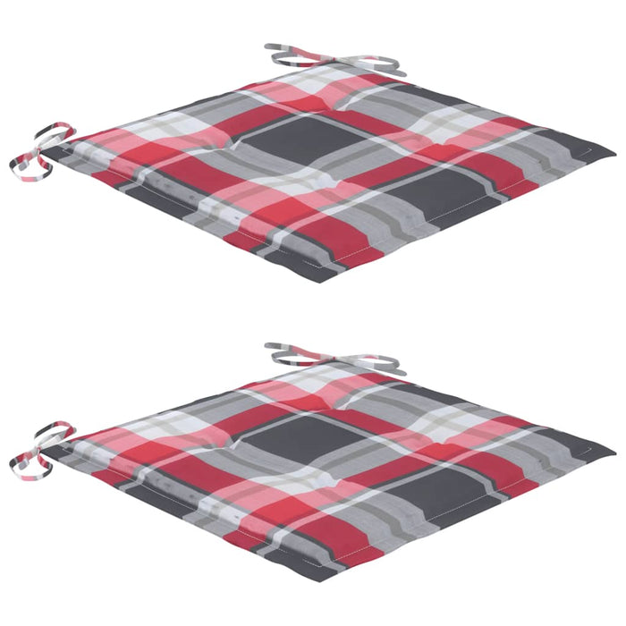 Klappbare Gartenstühle 2 Stk. mit Kissen Bambus