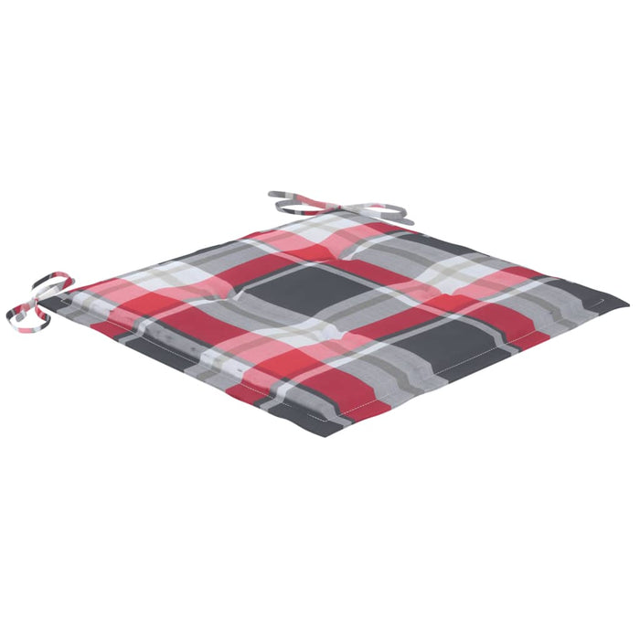 Klappbare Gartenstühle 2 Stk. mit Kissen Bambus