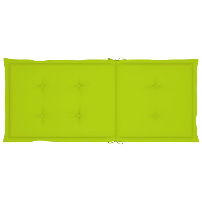 Verstellbare Gartenstühle 3 Stk. mit Auflagen Massivholz Akazie