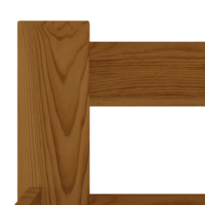 Bettgestell Honigbraun Massivholz Kiefer 180x200 cm