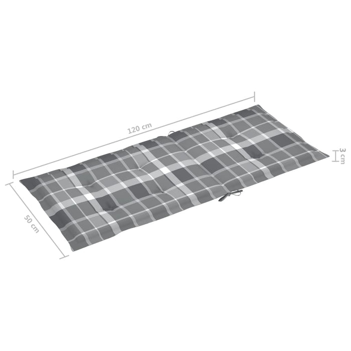 Verstellbare Gartenstühle 6 Stk. mit Auflagen Massivholz Akazie