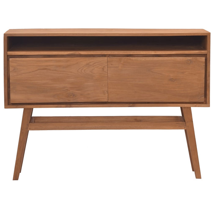 Konsolentisch 110x30x79 cm Teak Massivholz