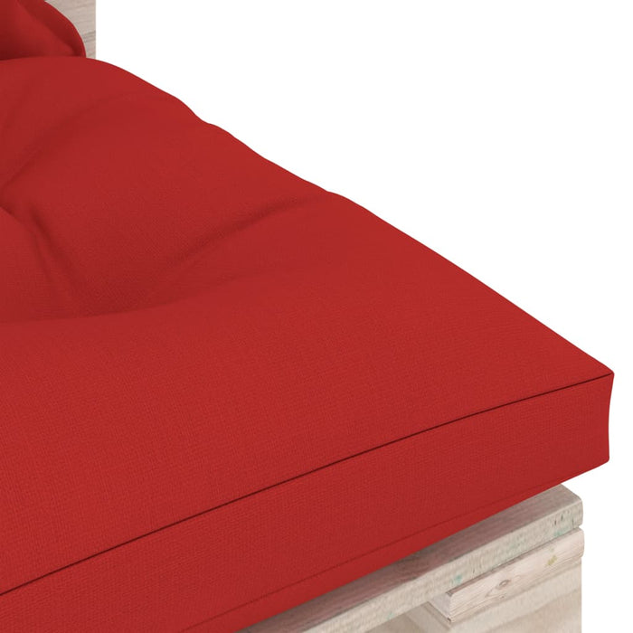 Garten-Palettensofa 4-Sitzer mit Kissen Kiefernholz