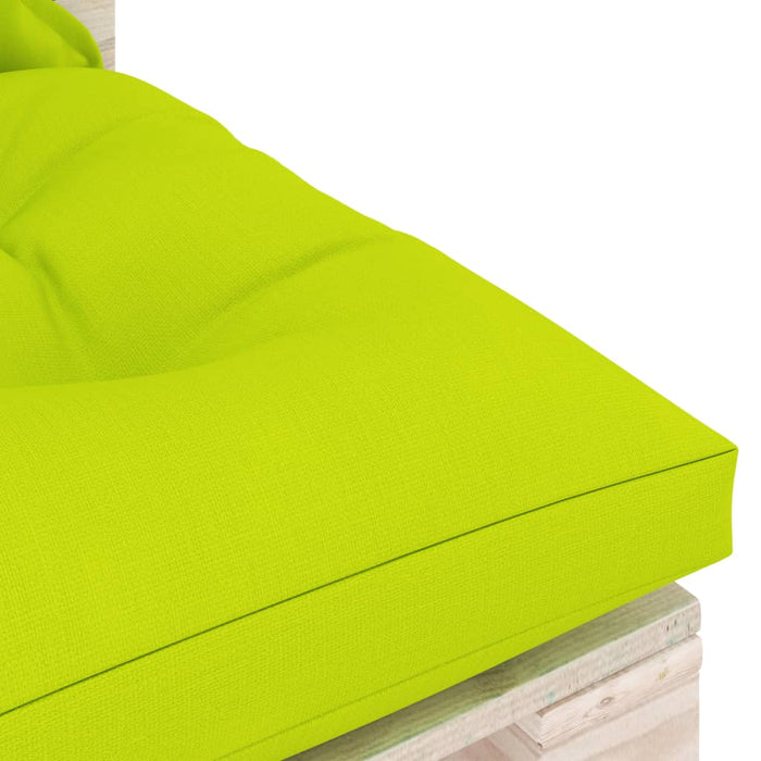 Garten-Palettensofa 4-Sitzer mit Kissen Kiefernholz