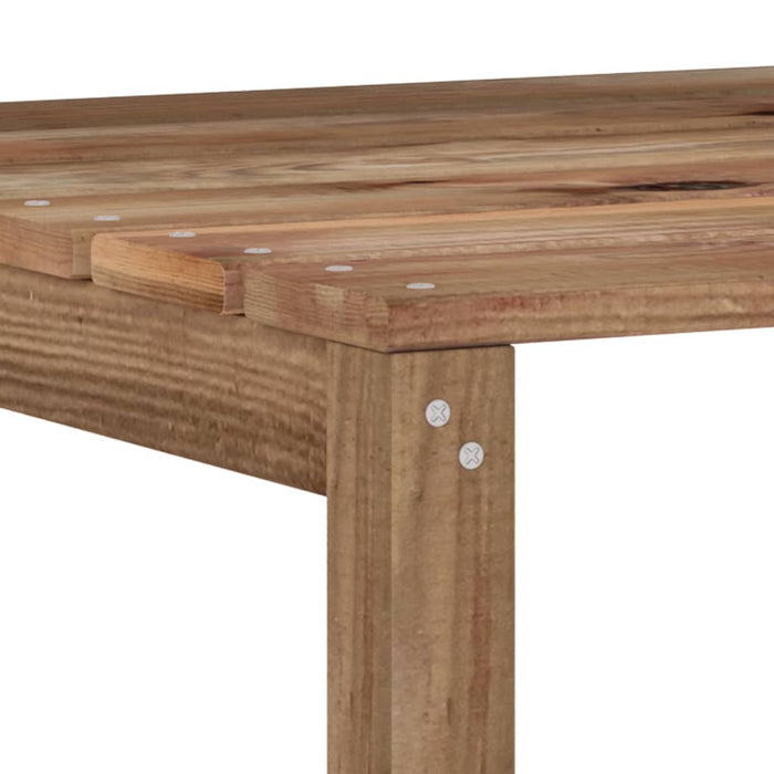 Garten-Palettensofa 3-Sitzer mit Kissen in Hellgrün Kiefernholz