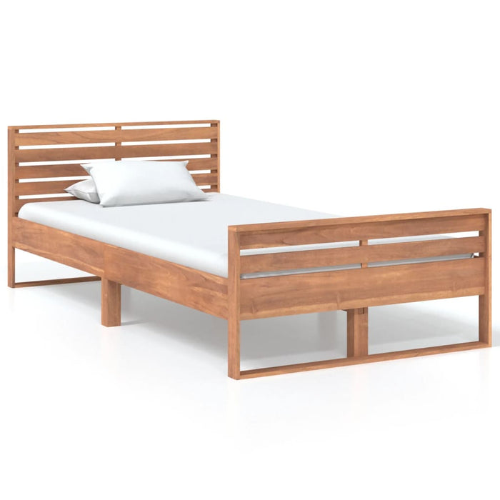 Massivholzbett Teak 100x200 cm