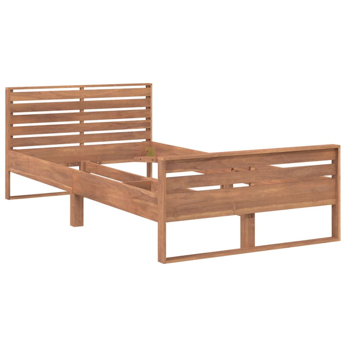 Massivholzbett Teak 100x200 cm