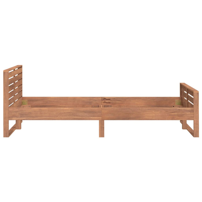 Massivholzbett Teak 100x200 cm