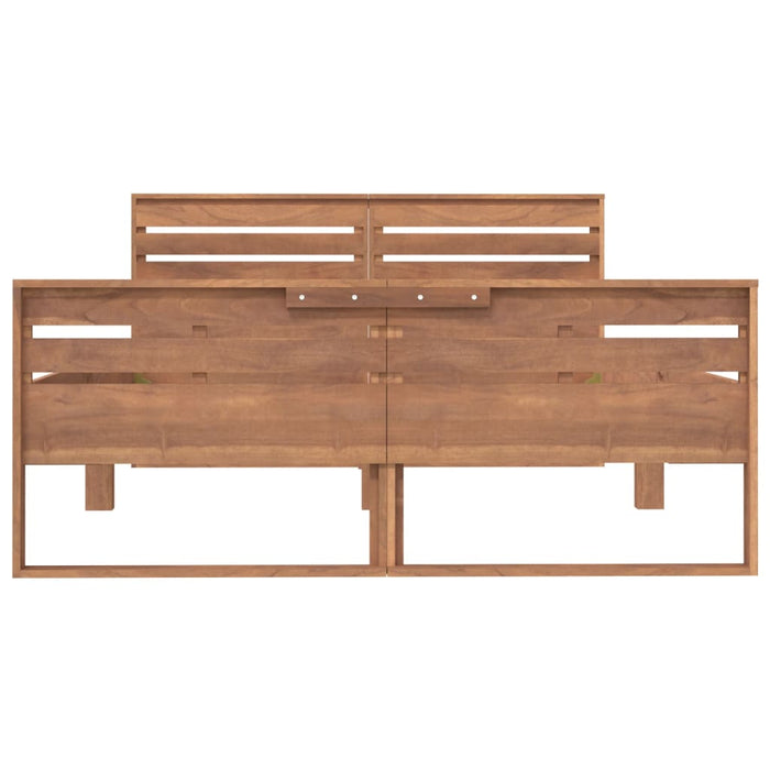 Massivholzbett Teak 120x200 cm