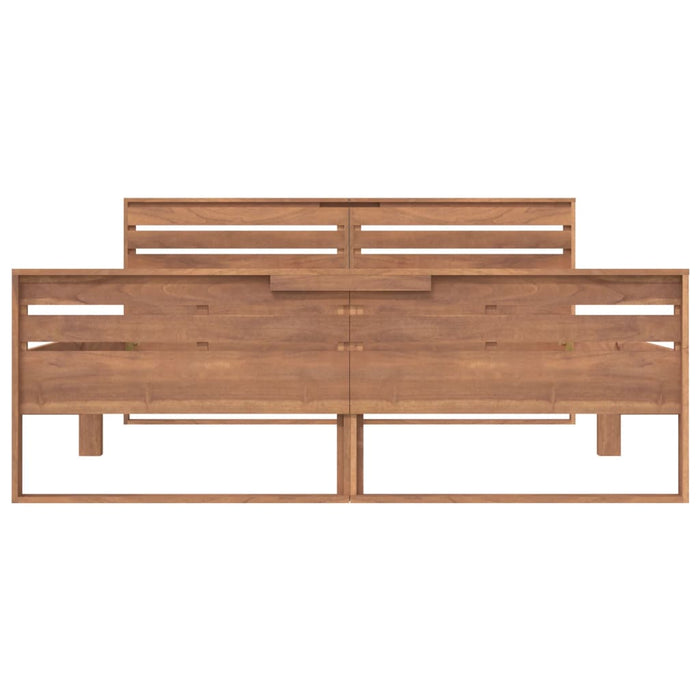 Massivholzbett Teak 140x200 cm