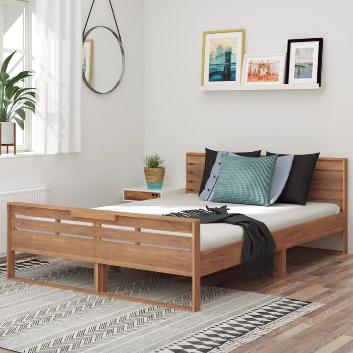 Massivholzbett Teak 140x200 cm