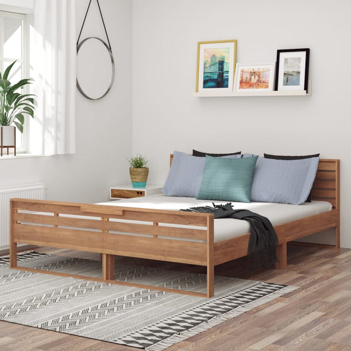 Massivholzbett Teak 160x200 cm