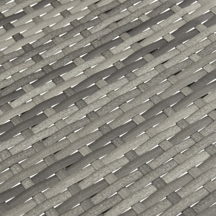 7-tlg. Garten-Essgruppe Grau