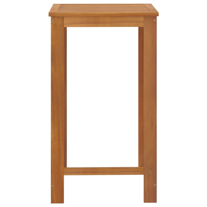 3-tlg. Gartenbar-Set mit Kissen Braun