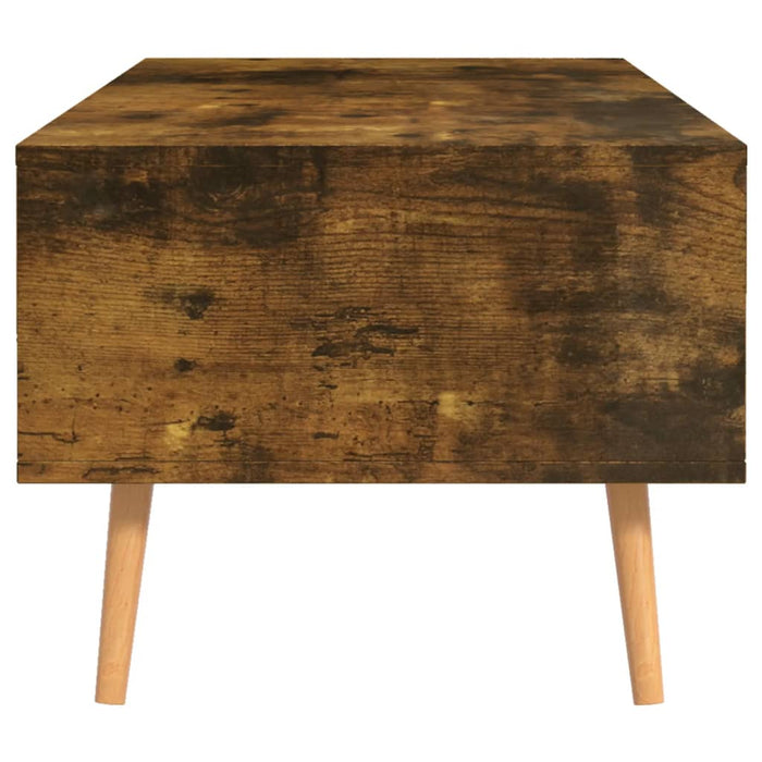 Coffee table smoked oak 100x49.5x43 cm made of wood