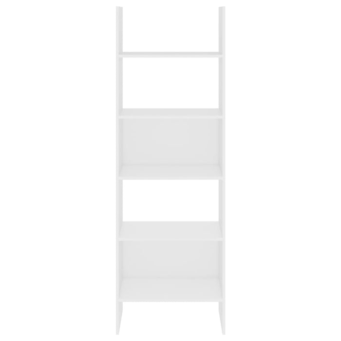 Bücherregal Weiß 60x35x180 cm Holzwerkstoff