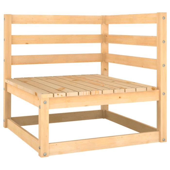 Garten-Ecksofas 2 Stk. Kiefer Massivholz