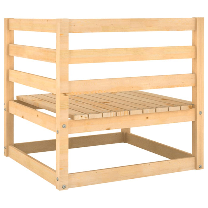Garten-Ecksofas 2 Stk. Kiefer Massivholz