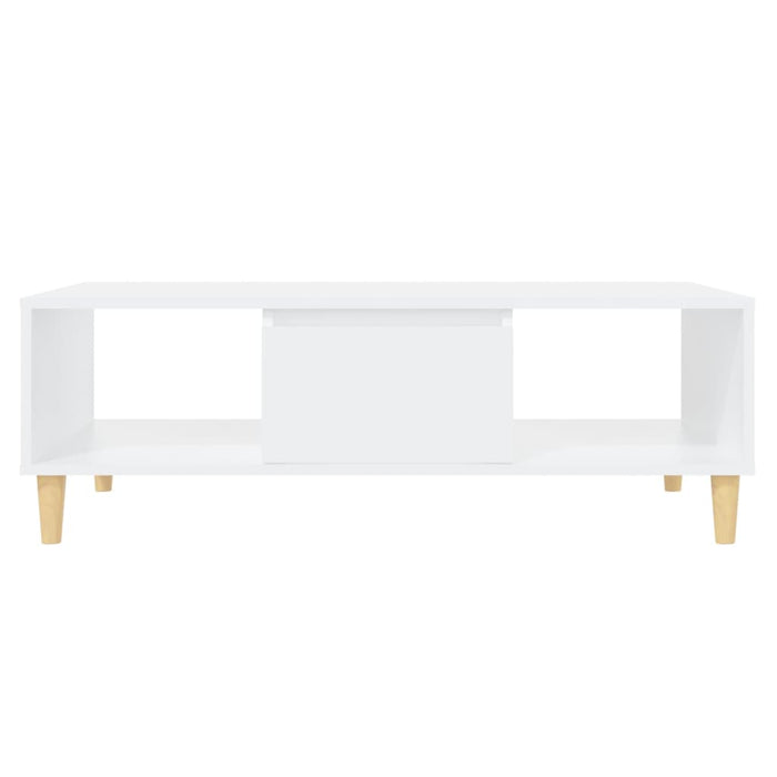 Couchtisch Weiß 103,5x60x35 cm Holzwerkstoff