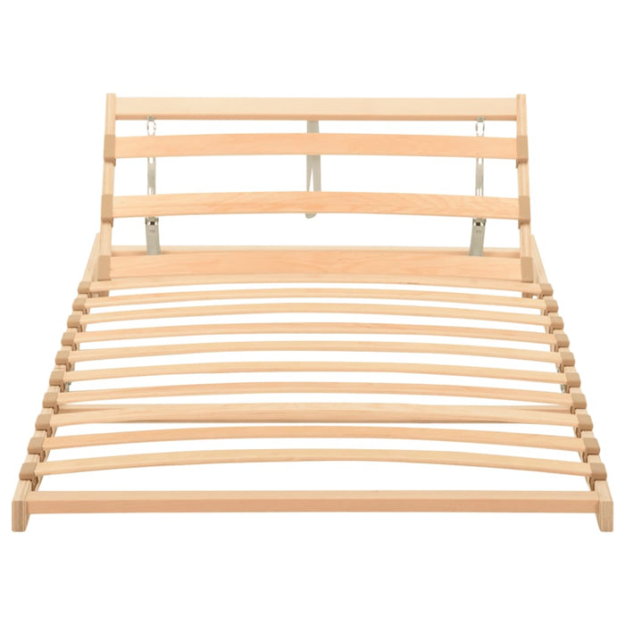 Lattenrost mit 13 Latten Verstellbares Kopfteil 70x200 cm