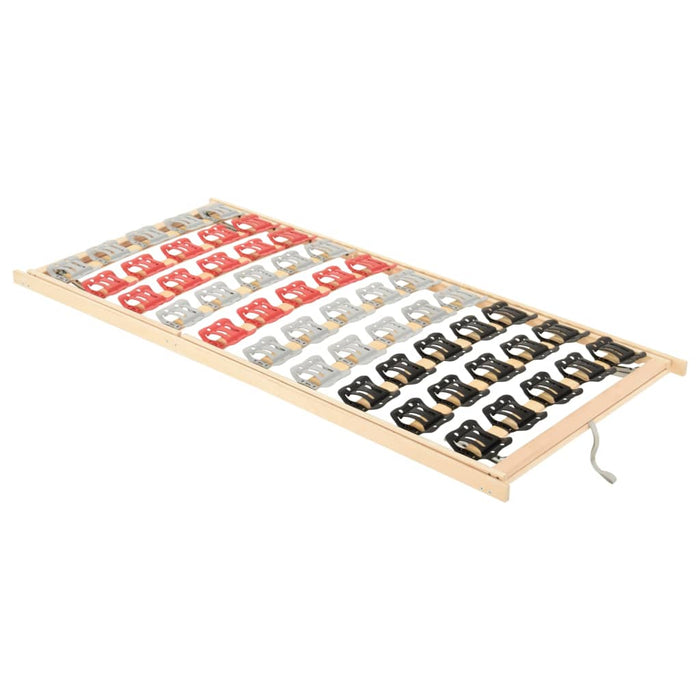 Lattenrost 12 Latten Verstellbares Kopf- und Fußteil 80x200 cm